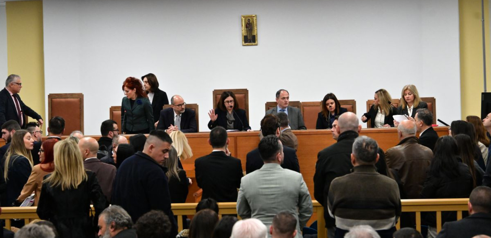 Υπουργείο Δικαιοσύνης: Η δικαστική αίθουσα των Τεμπών είναι η μεγαλύτερη στη χώρα