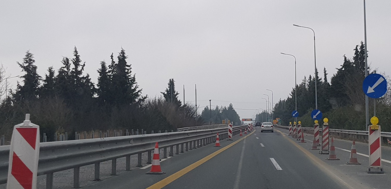 Κατολίσθηση στη Χαλκιδική - Πού έχει διακοπεί η κυκλοφορία