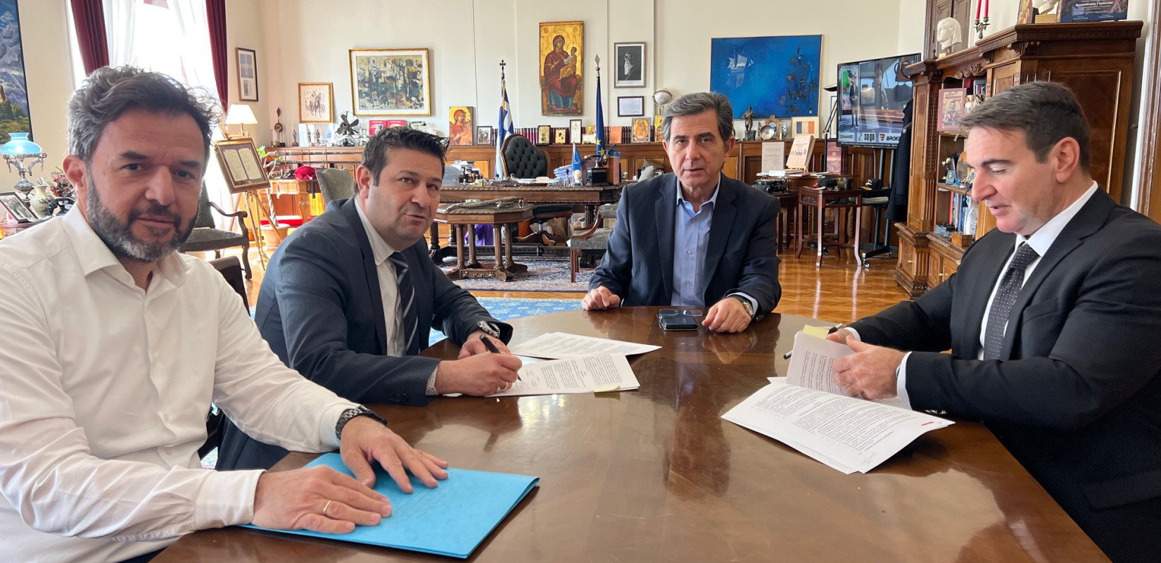 Θεσσαλονίκη: Υπογράφηκε σύμβαση για κατασκευή εξωτερικού δικτύου ύδρευσης  στο Παιδιατρικό Νοσοκομείο Φιλύρου