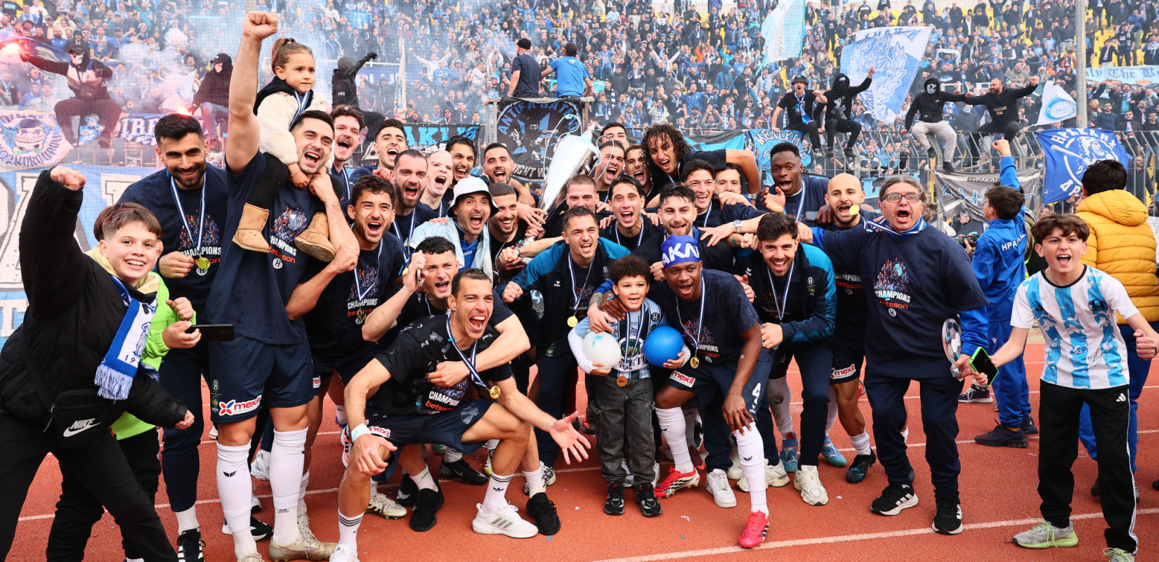 Super League 2: Φιέστα στο Καυτανζόγλειο για τον Ηρακλή (βίντεο)