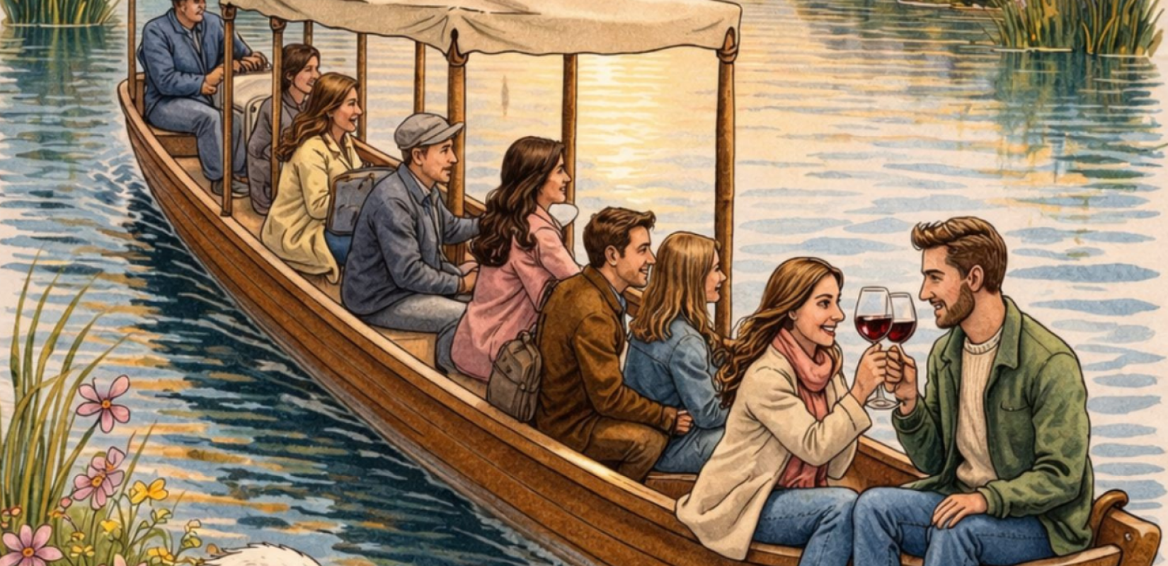 Σάββατο του Λαζάρου με Οινοβαρκάδα στη Λίμνη Κερκίνη