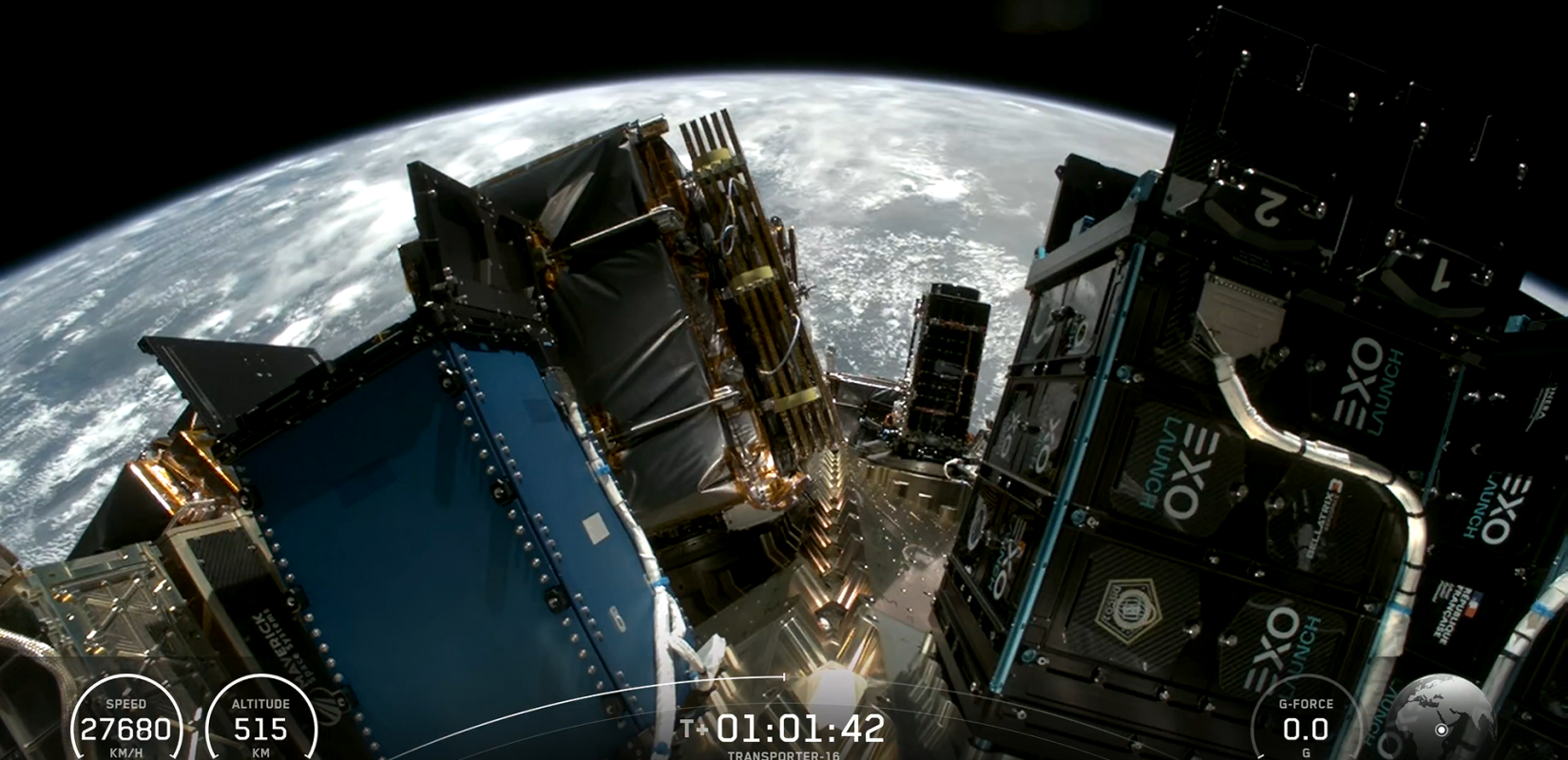 Εκτοξεύθηκαν πέντε ακόμα ελληνικοί μικροδορυφόροι της SpaceX - Δείτε φωτογραφίες