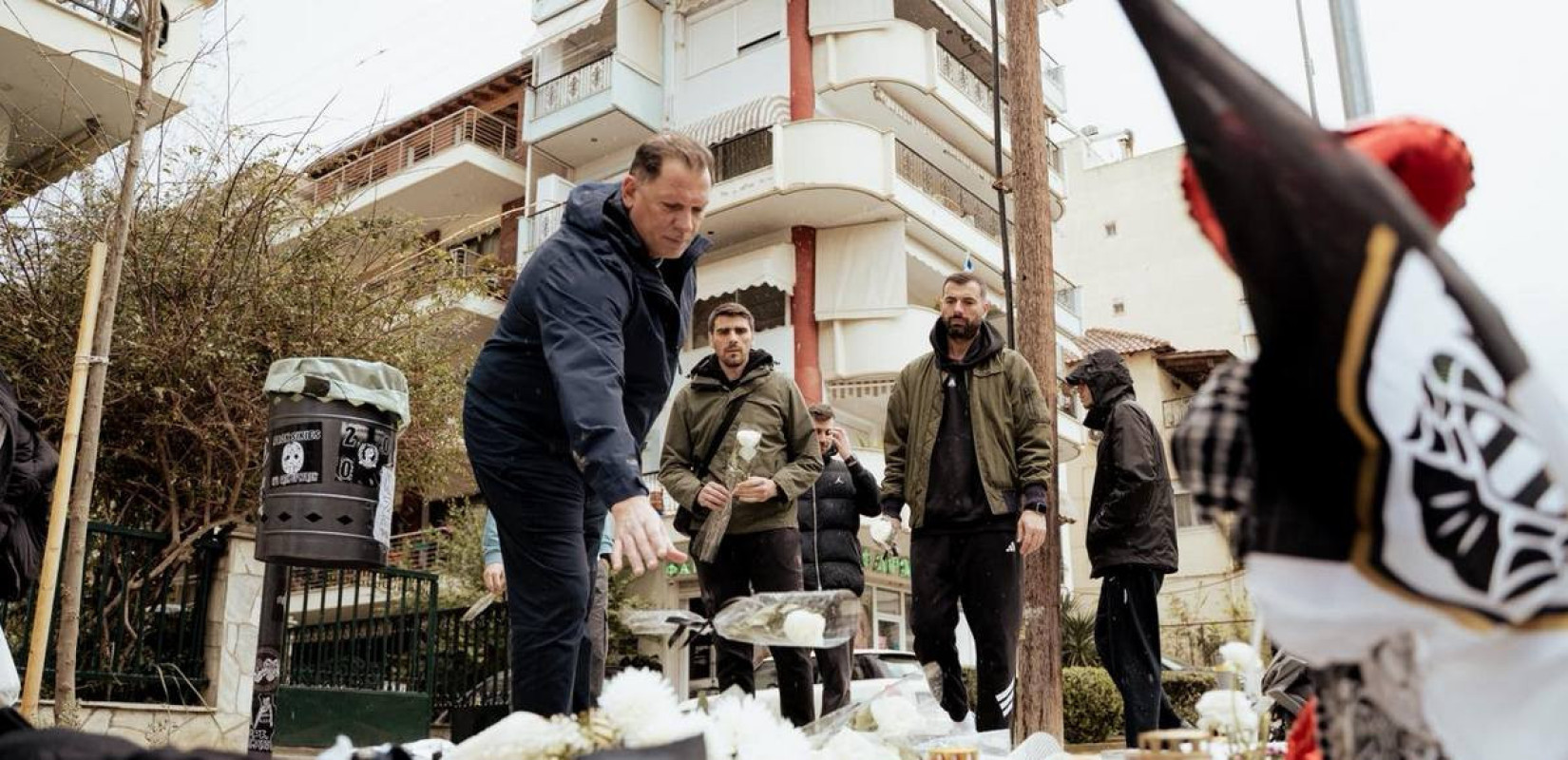 Η ΚΑΕ ΠΑΟΚ βρέθηκε στο σημείο δολοφονίας του Κλεομένη