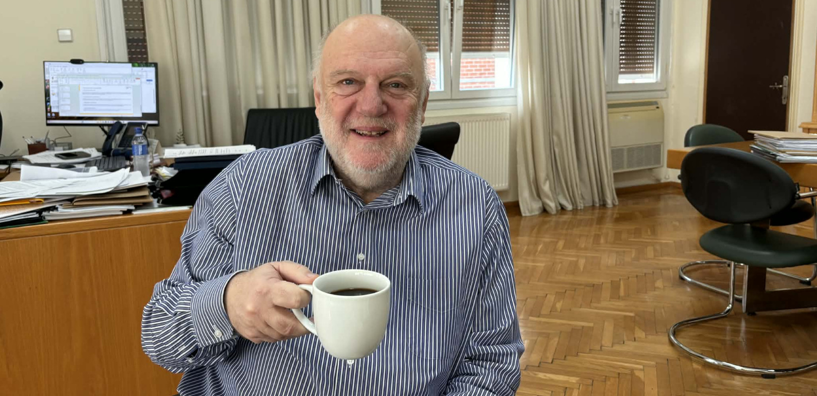 Πρωϊνός καφές με τον διευθύνοντα σύμβουλο του ΟΛΘ Γιάννη Τσάρα (βίντεο)