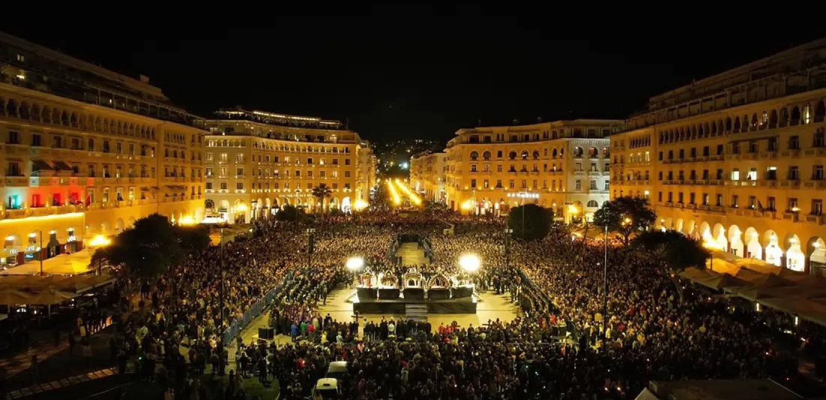 Θεσσαλονίκη: Πέντε επιτάφιοι θα συναντηθούν στην πλατεία Αριστοτέλους