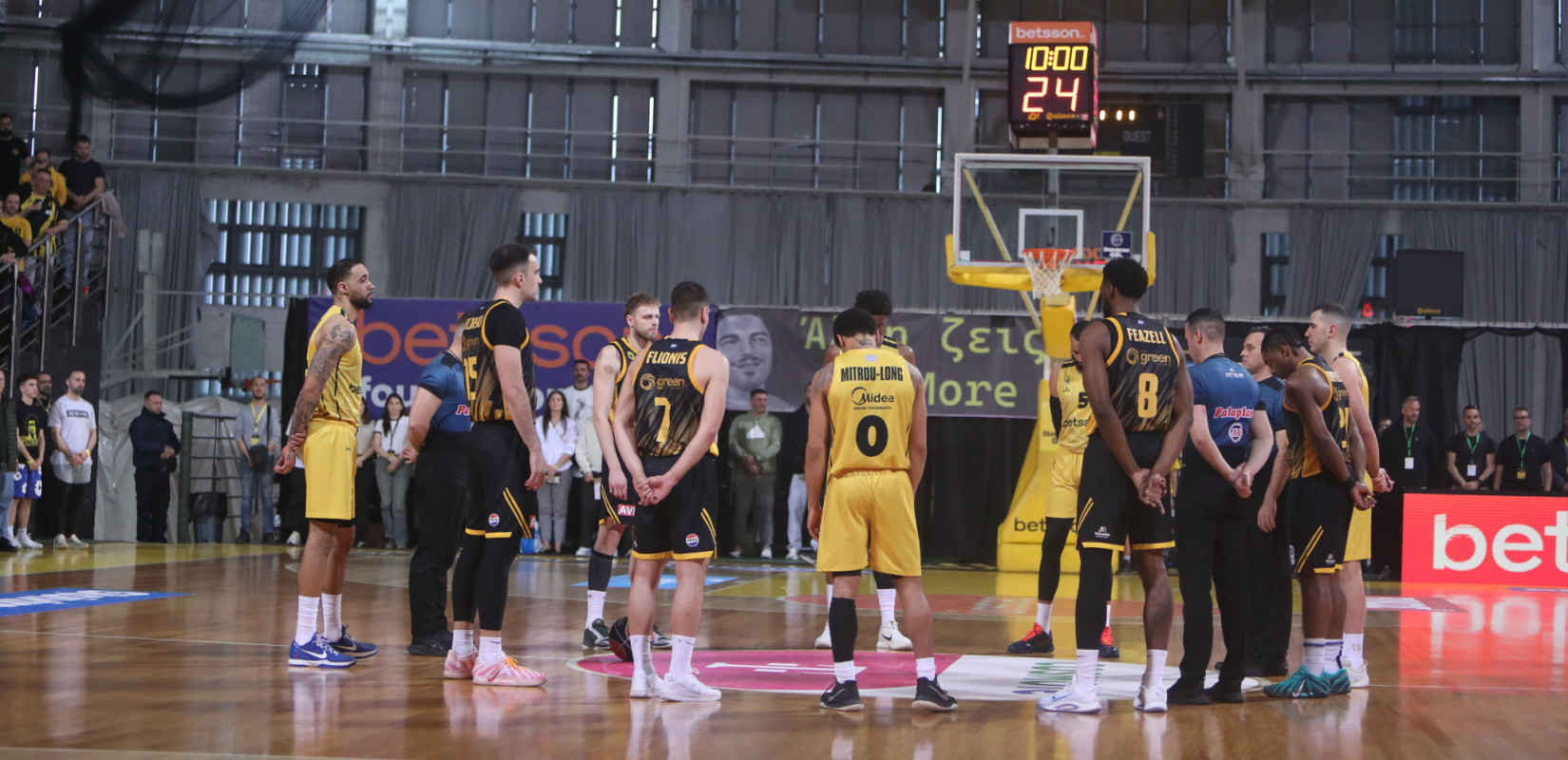 Μπάσκετ - Αλεξάνδρειο: Ενός λεπτού σιγή στη μνήμη της Μαρινέλλας (βίντεο)