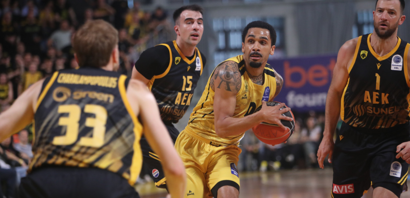 Μπάσκετ: «Αυτοκρατορική» νίκη του Άρη επί της ΑΕΚ, βαριά ήττα του Ηρακλή από τον Πανιώνιο (βίντεο)