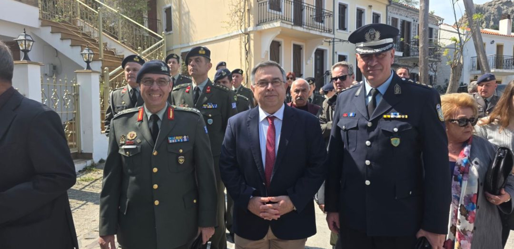 Στην Σαμοθράκη ο Δ. Γαλαμάτης για τη γιορτή των Αγίων Πέντε Νεομαρτύρων