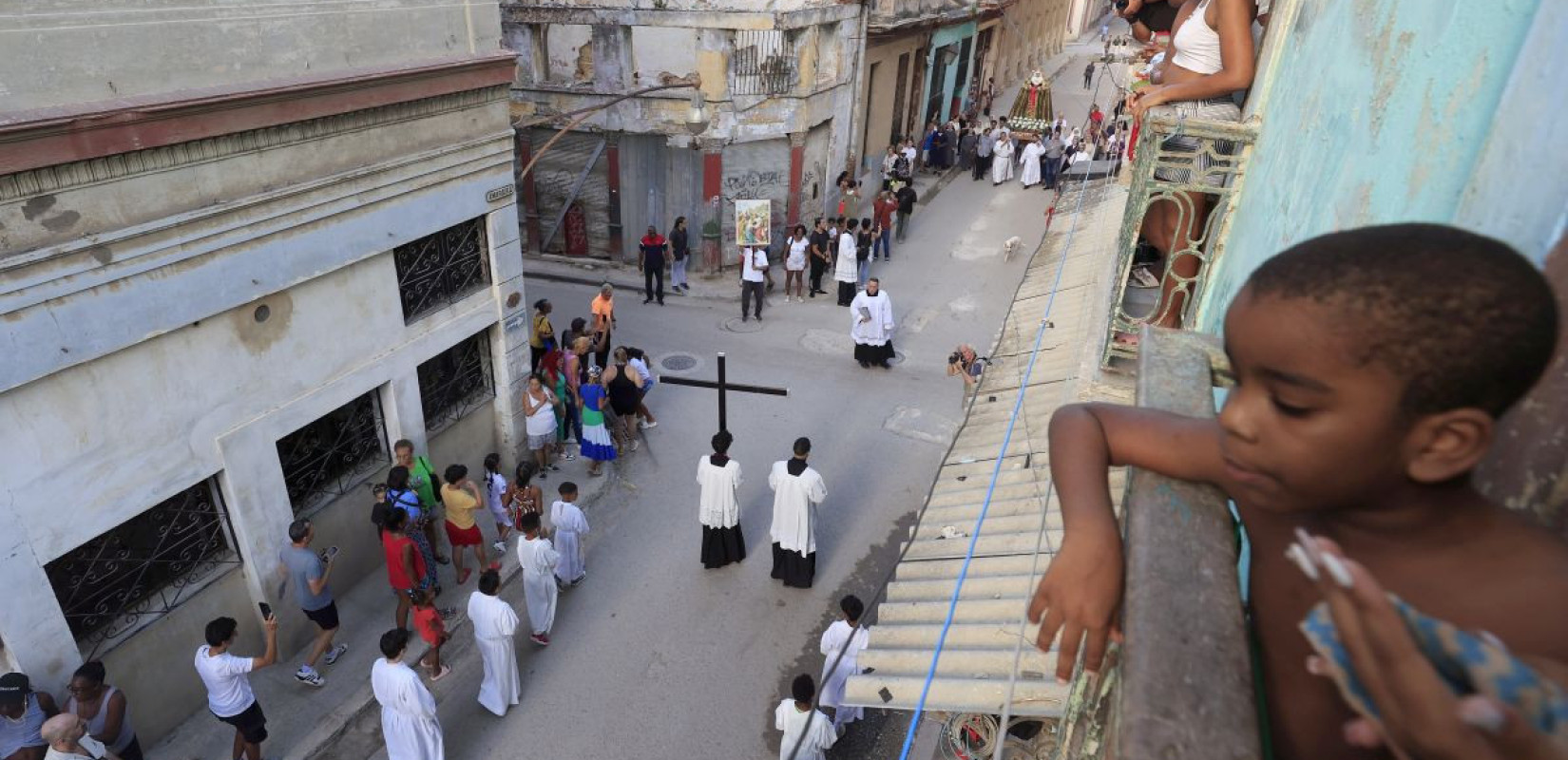 Φωτογραφία αρχείου από φέτος στην Κούβα μετά τον αποκλεισμό που έχουν επιβάλλει οι ΗΠΑ