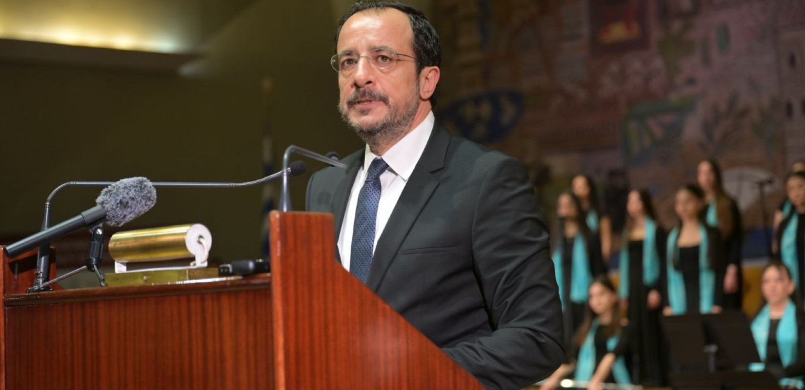 Ο Ν. Χριστοδουλίδης - Eurokinissi.gr