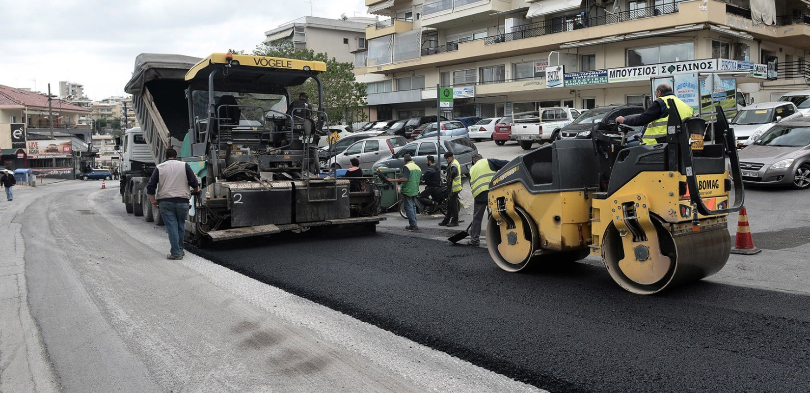 Ανακατασκευάζεται η λεωφόρος Ανδρέα Παπανδρέου