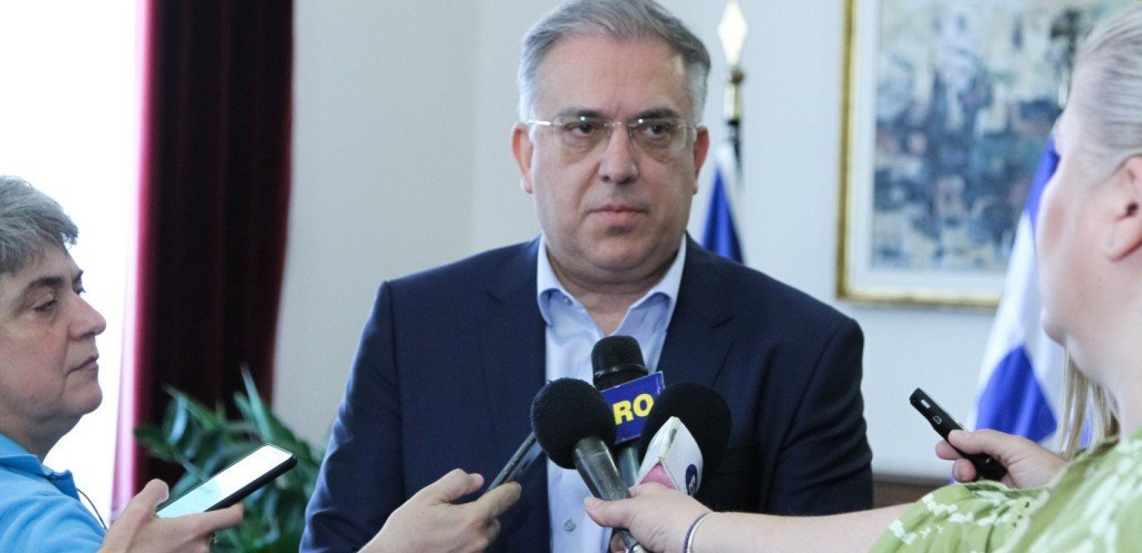 Μήνυμα Θεοδωρικάκου από την Πιερία για την ασφάλεια των ελληνικών συνόρων