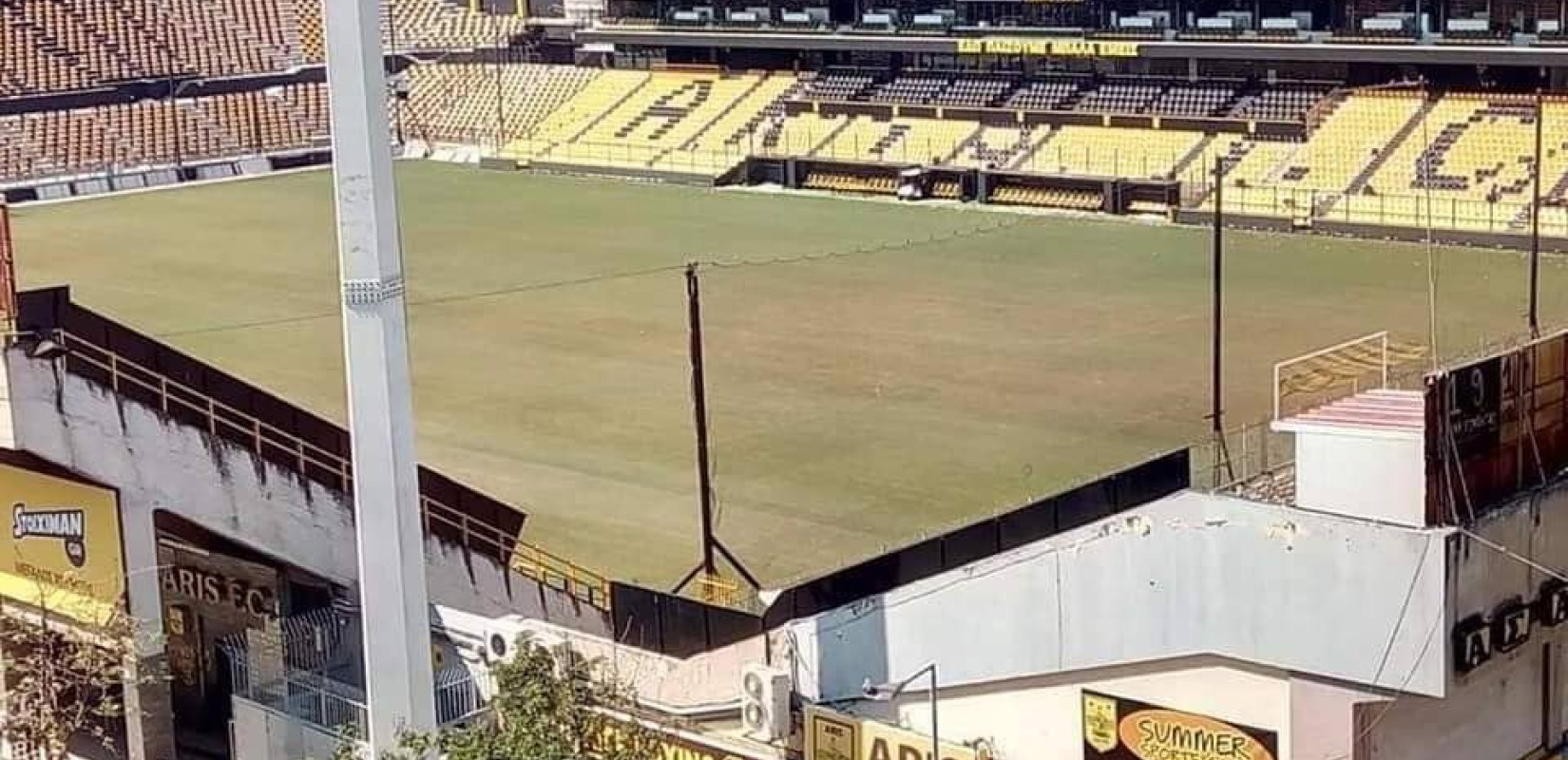 Άρης: Παραμένει κομμένο το ρεύμα στο "Κλεάνθης Βικελίδης"