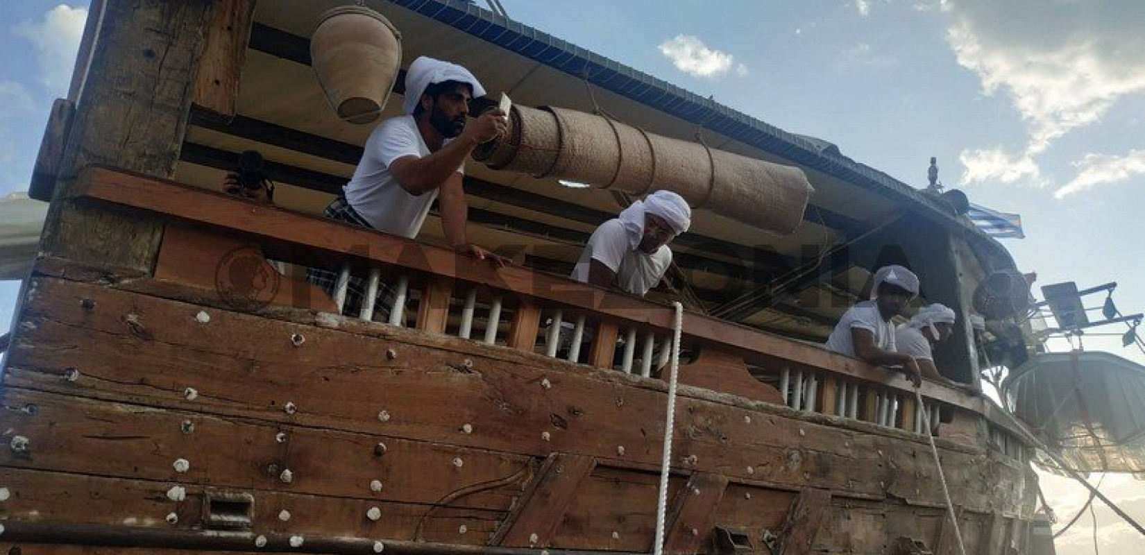 Έδεσε στη Θεσσαλονίκη το πλοίο Al Mubaraki από το Κατάρ (Βίντεο - Φωτό) 