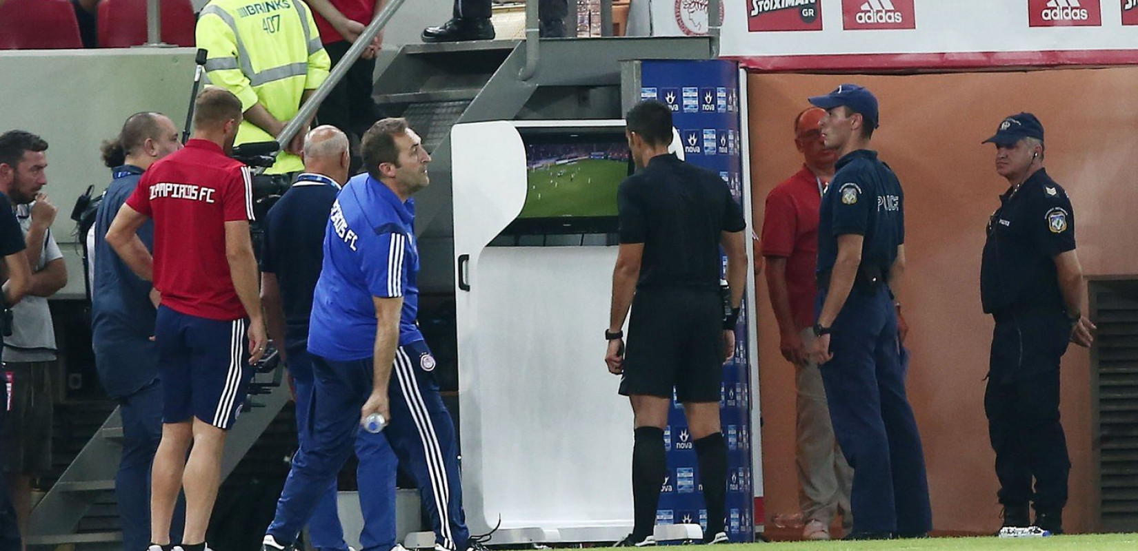 Αποκάλυψη για το επίμαχο ριπλέι στον αγώνα του Ολυμπιακού με τον Αστέρα Τρίπολης