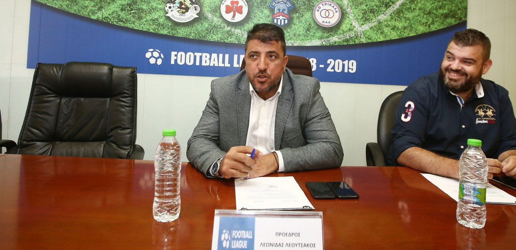 Στήριξη σε Λεουτσάκο από Super League 2 και Football League