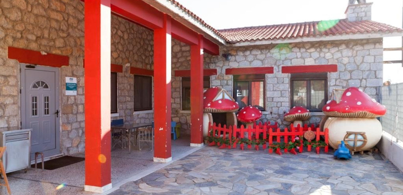 Ωραιόκαστρο: Τον ξενώνα της "Άρσις" επισκέφτηκε η Δόμνα Μιχαηλίδου