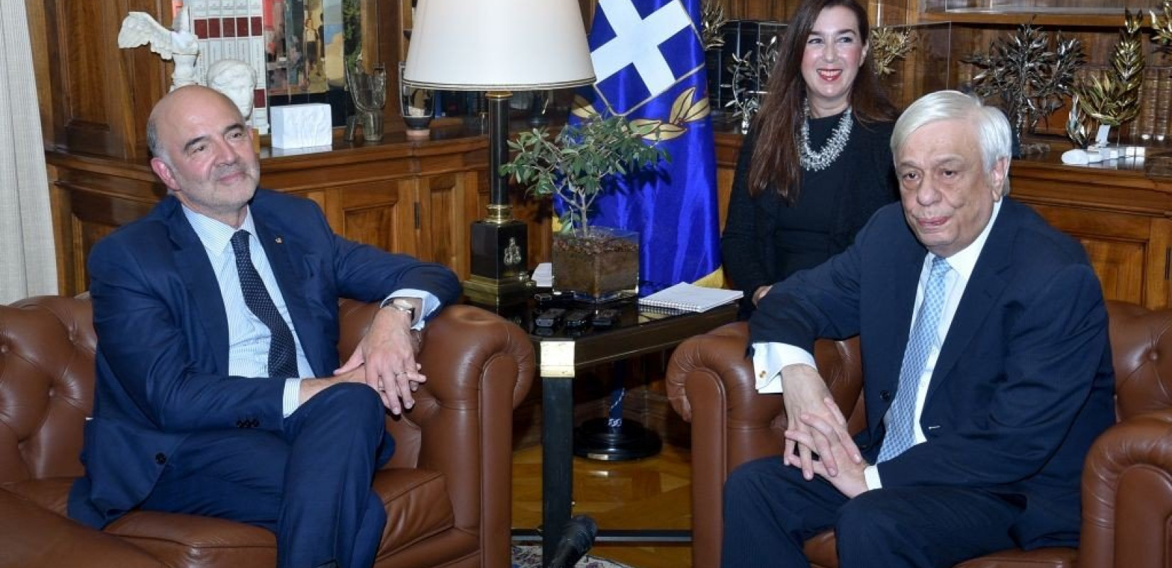 Παυλόπουλος προς Μοσκοβισί: Στηρίξατε την Ελλάδα την επώδυνη μνημονιακή περίοδο