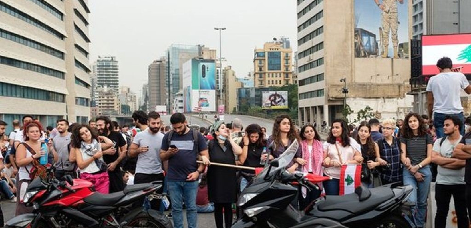 Οι ΗΠΑ στηρίζουν τις διαδηλώσεις στο Λίβανο