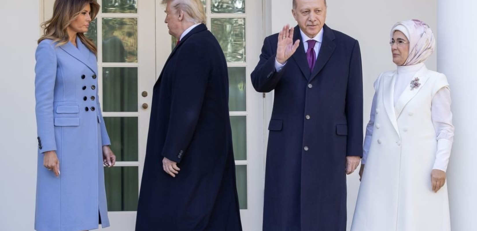 ΗΠΑ: Θερμή υποδοχή επιφύλαξε ο Τραμπ στον Ερντογάν 