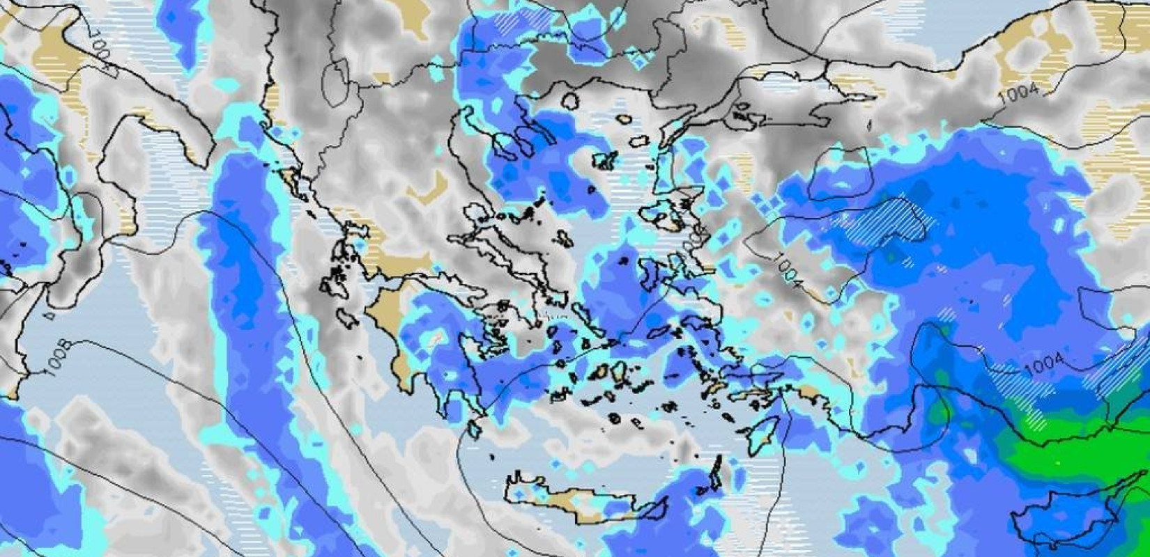 Εξασθένιση της "Διδούς", παραμένει η συννεφιά με τοπικές βροχές