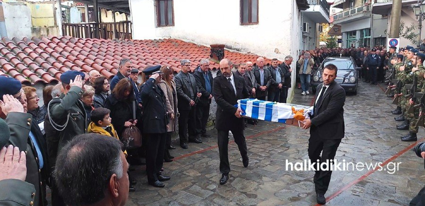 Επαναπατρίστηκαν στη Χαλκιδική τα οστά ήρωα του 1974