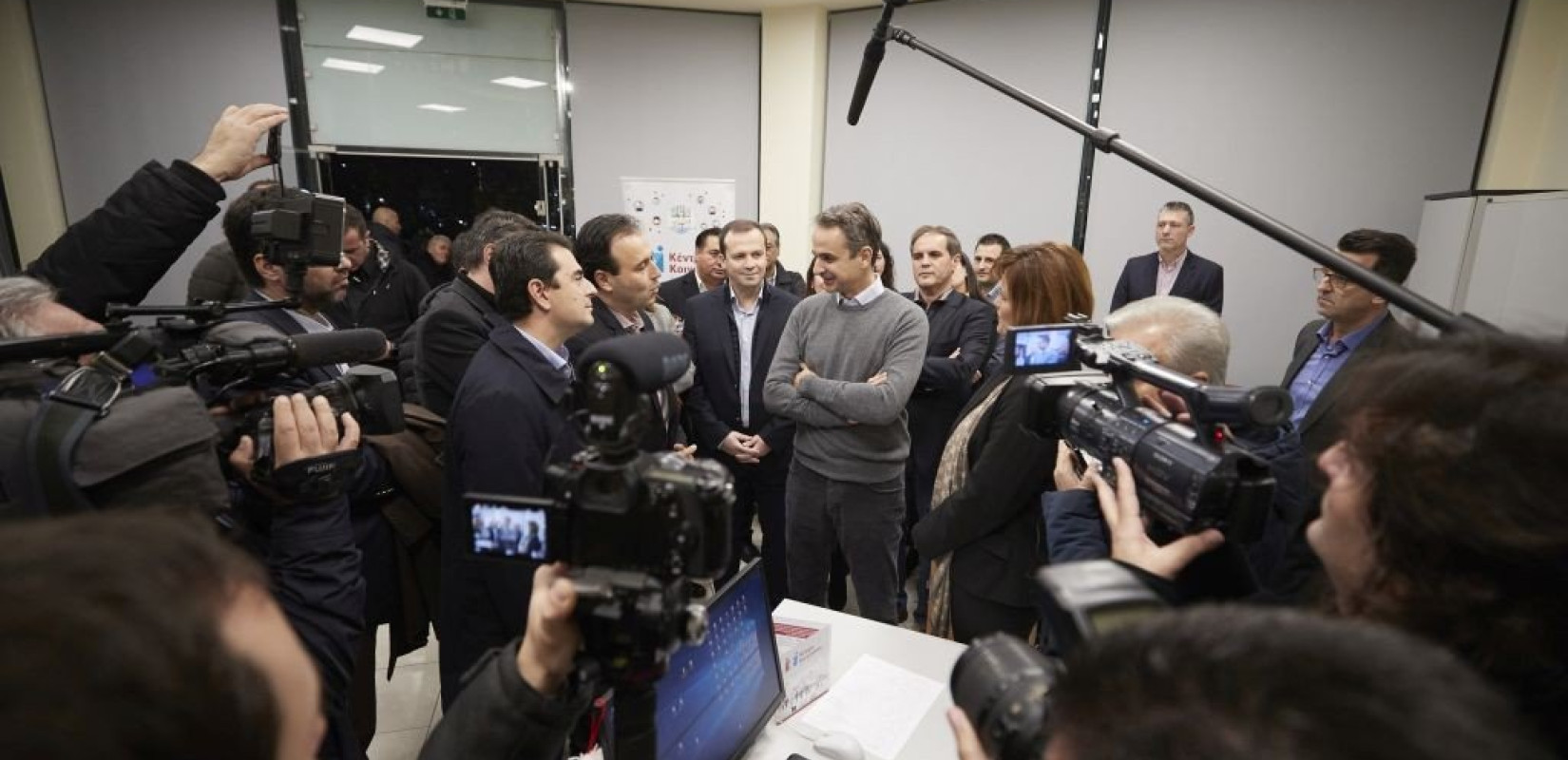 Τις καινοτομίες του Κέντρο Κοινότητας στα Τρίκαλα διαπίστωσε ο Κ. Μητσοτάκης