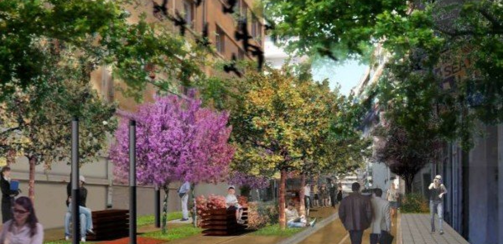 Θεσσαλονίκη: Βιοκλιματική η πλατεία Μαβίλη