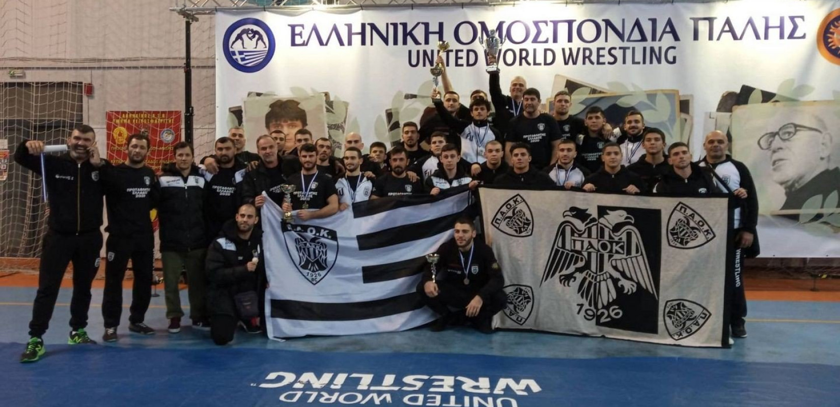 Πάλη: Πρωταθλητής Ελλάδας ο ΠΑΟΚ