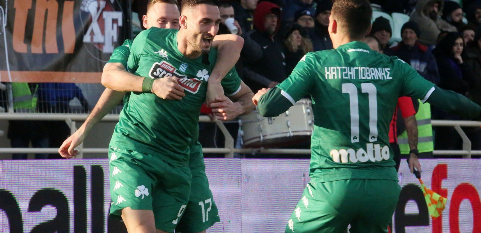 Super League: Άλωσε τα Πηγάδια ο Παναθηναϊκός (video)