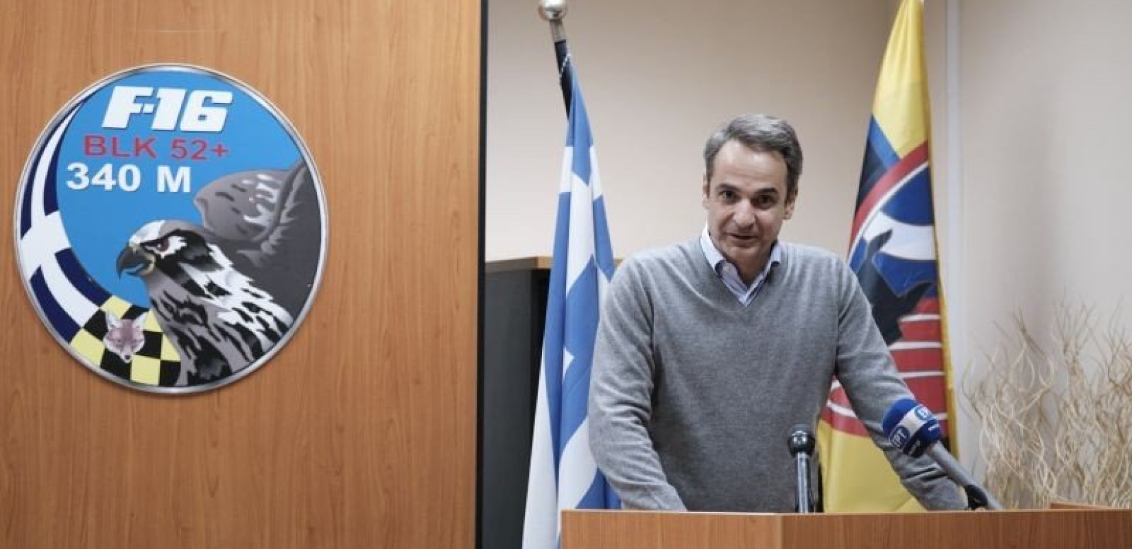 Κ. Μητσοτάκης από Κρήτη: Πρωτοπόρο το σχέδιο για την ενεργειακή αυτονομία της 115 ΠΜ στη Σούδα