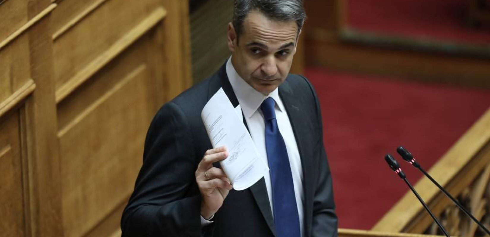 Η ομιλία Μητσοτάκη στη Βουλή για τα εργασιακά