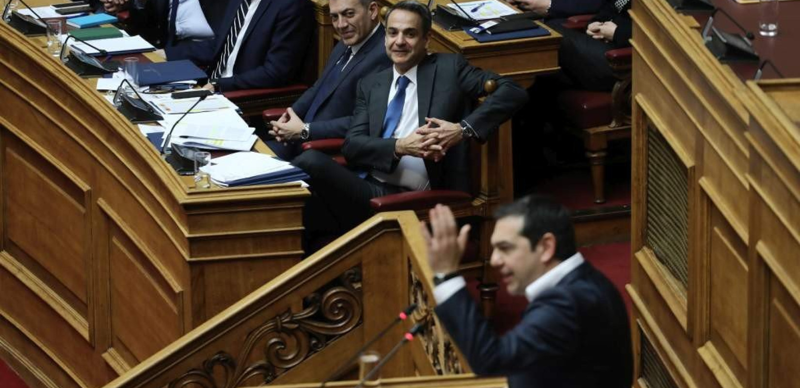 Βουλή: Οι δευτερολογίες Μητσοτάκη και Τσίπρα για τα εργασιακά