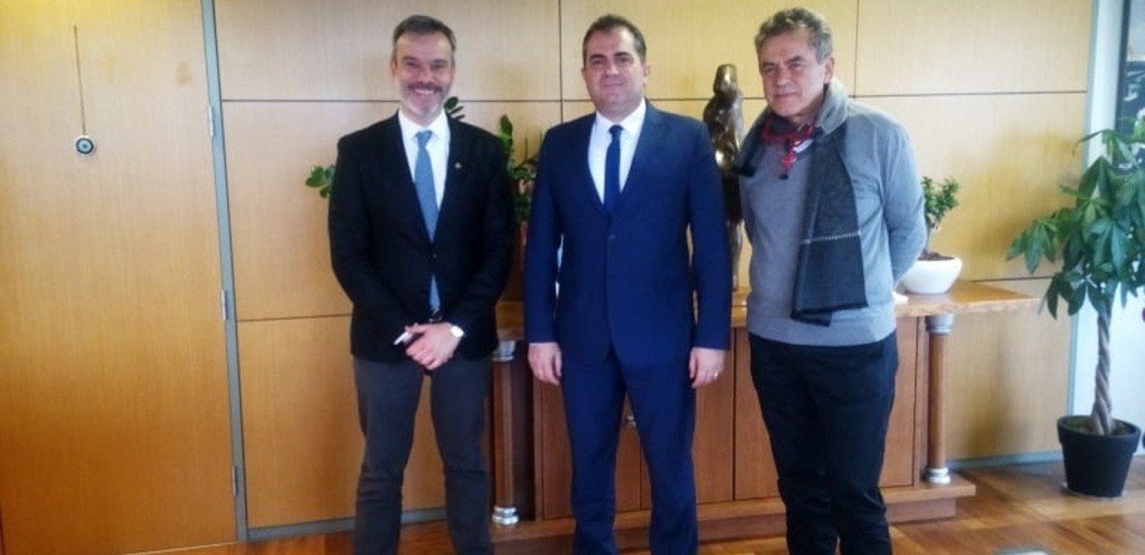 Θεσσαλονίκη: Με τον δήμαρχο Καλαμάτας συναντήθηκε ο Κ. Ζέρβας