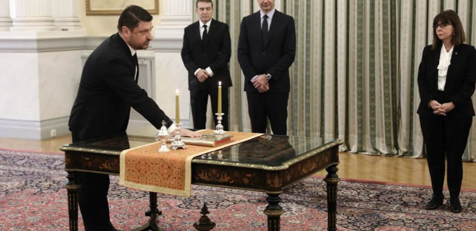 Ορκίστηκε υφυπουργός Πολιτικής Προστασίας ο Νίκος Χαρδαλιάς