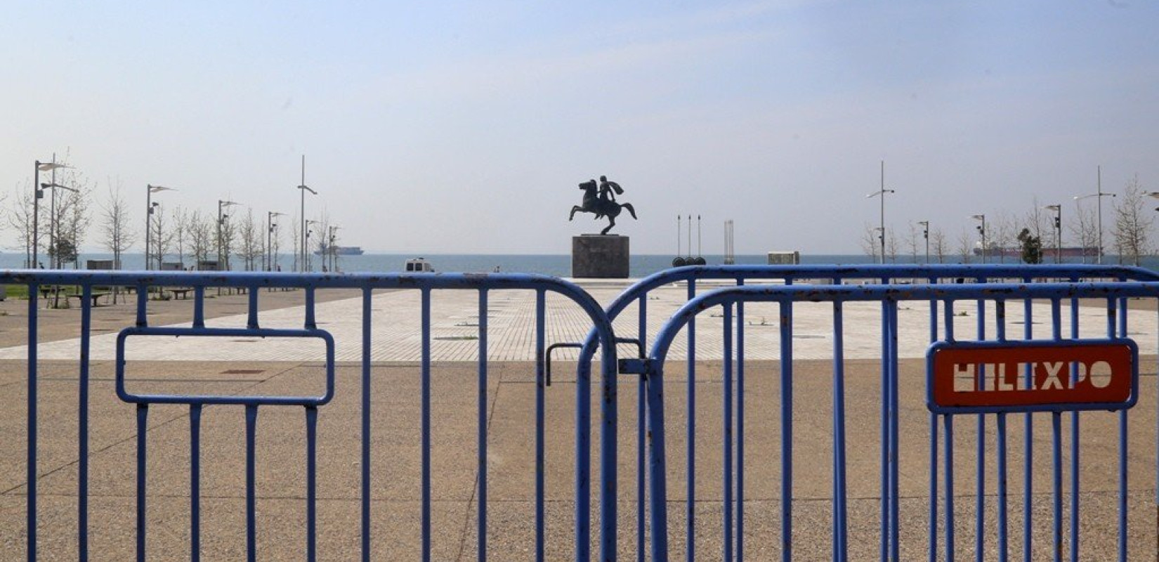 Κλειστή η Νέα Παραλία Θεσσαλονίκης για ακόμα μια εβδομάδα 