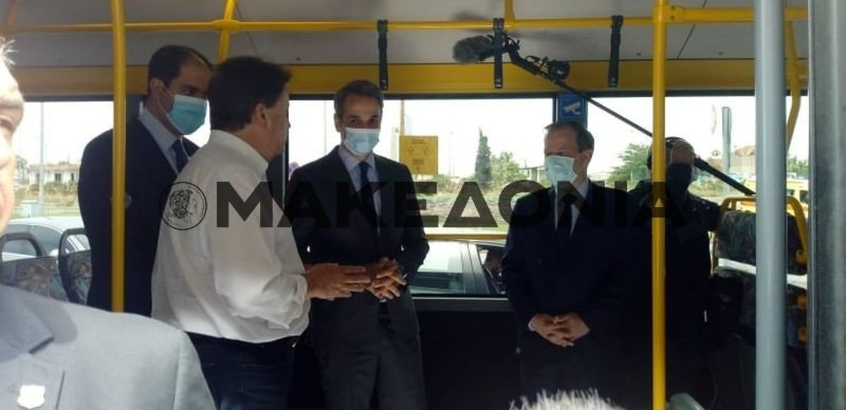 Θεσσαλονίκη: Επίσκεψη Μητσοτάκη στα ΚΤΕΛ Μακεδονία (Βίντεο, φωτ.)