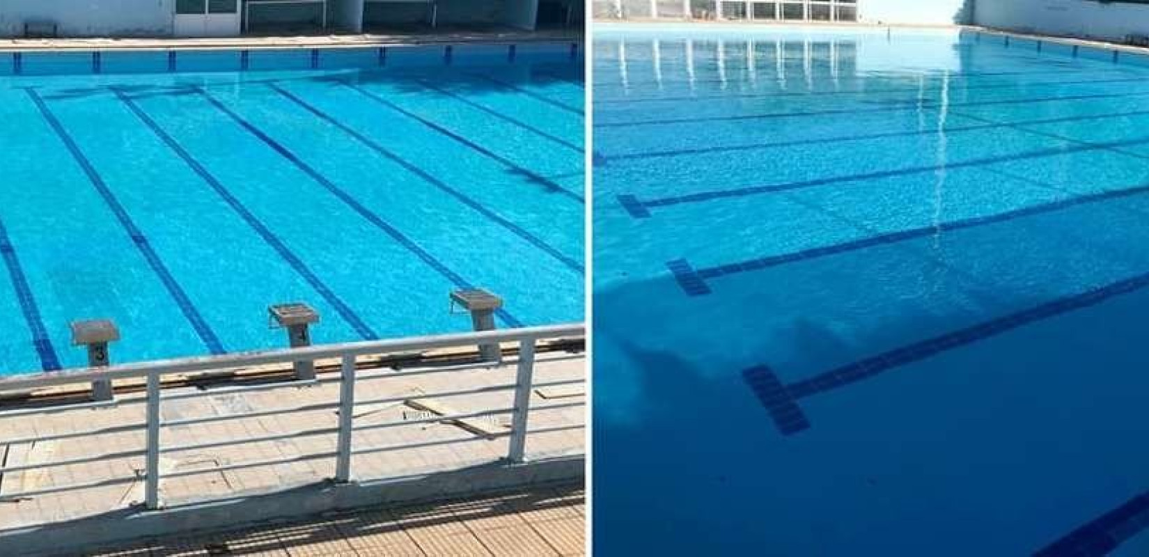 Υγρός στίβος: Έτοιμο το κολυμβητήριο της Νεάπολης (βίντεο)