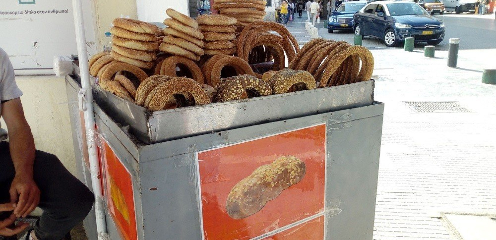 Κρίση και για το κουλούρι Θεσσαλονίκης λόγω κορονοϊού (Φωτ.)