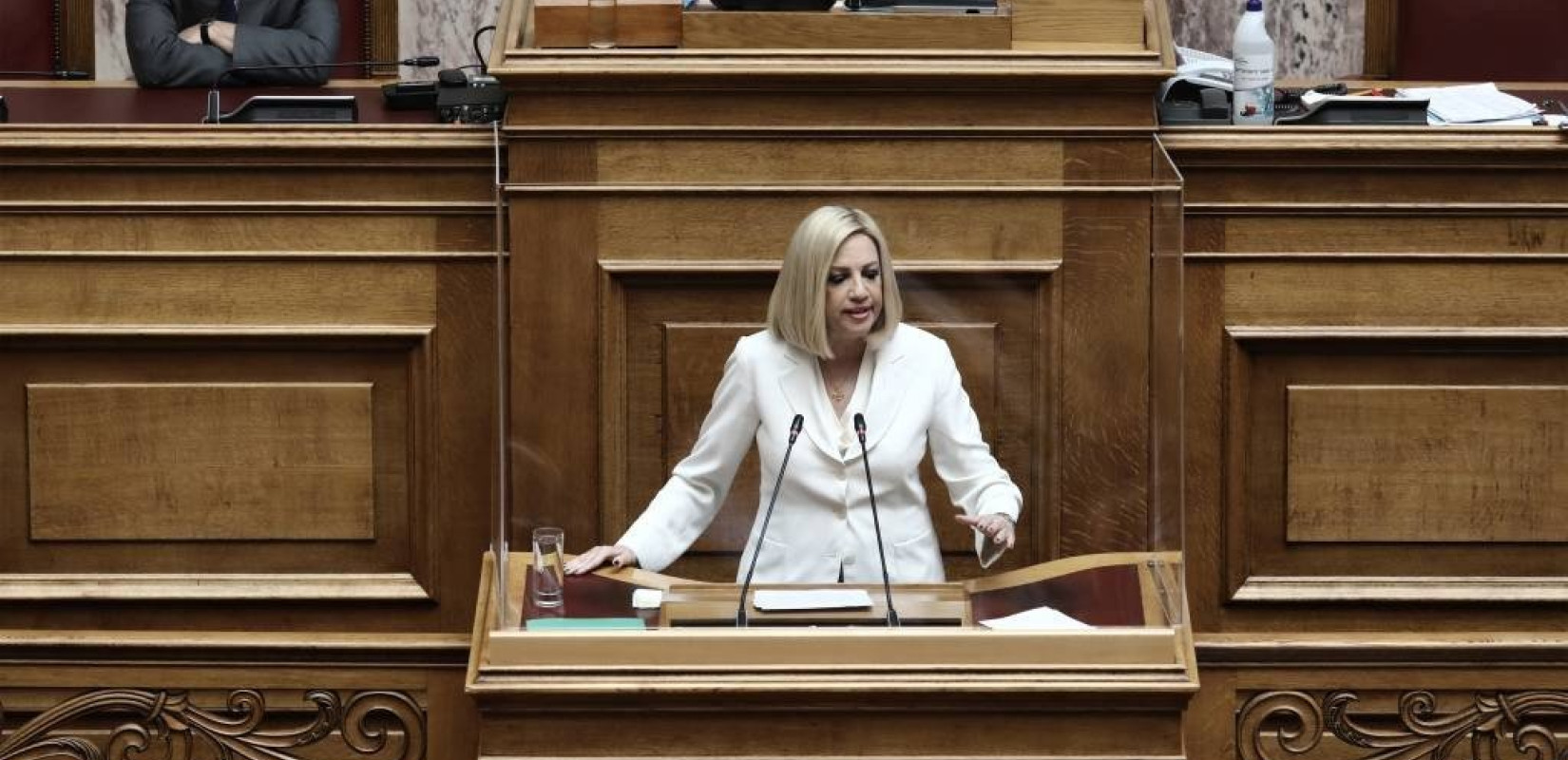 Φ. Γεννηματά: Σκάνδαλο η υπόθεση της τράπεζας Πειραιώς