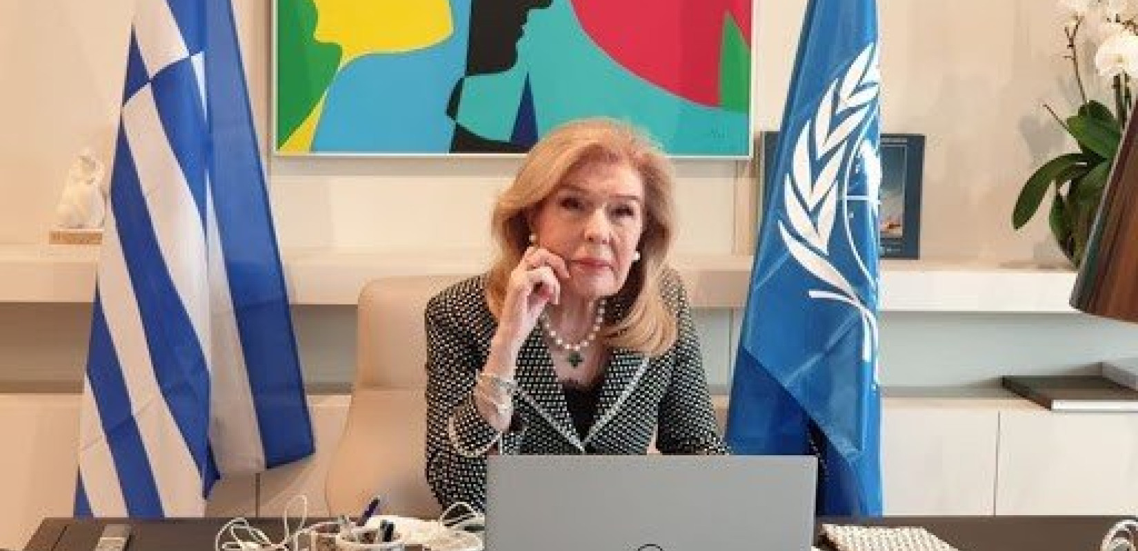 ΟΗΕ: Στην Μαριάννα Βαρδινογιάννη το βραβείο Νέλσον Μαντέλα