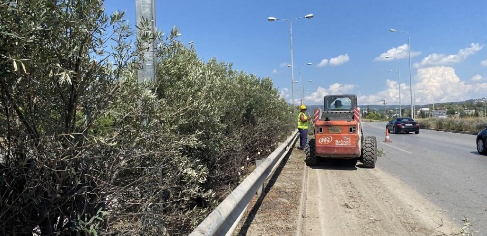Εργασίες κοπής πρασίνου από σήμερα στην ΕΟ Θεσσαλονίκης-Νέων Μουδανίων