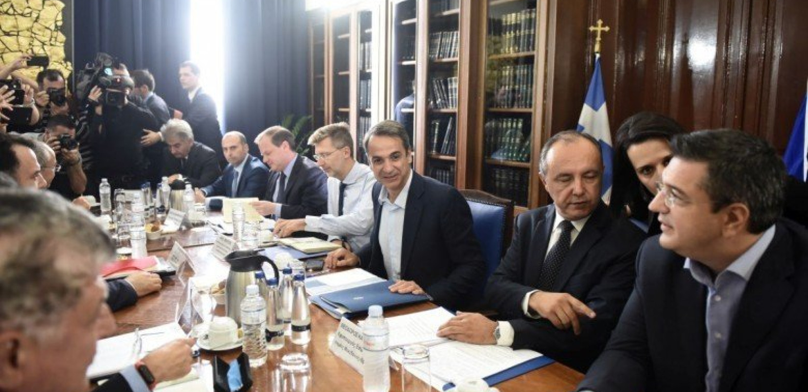 Tα τραπέζια και οι συναντήσεις του Κυριάκου Μητσοτάκη στη Θεσσαλονίκη