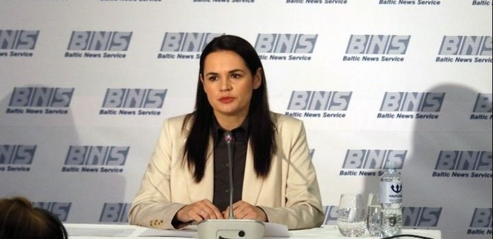 Για μια "ειρηνική επανάσταση" στη Λευκορωσία, μίλησε ενώπιον του Ευρωκοινοβουλίου η Τιχανόφσκαγια 