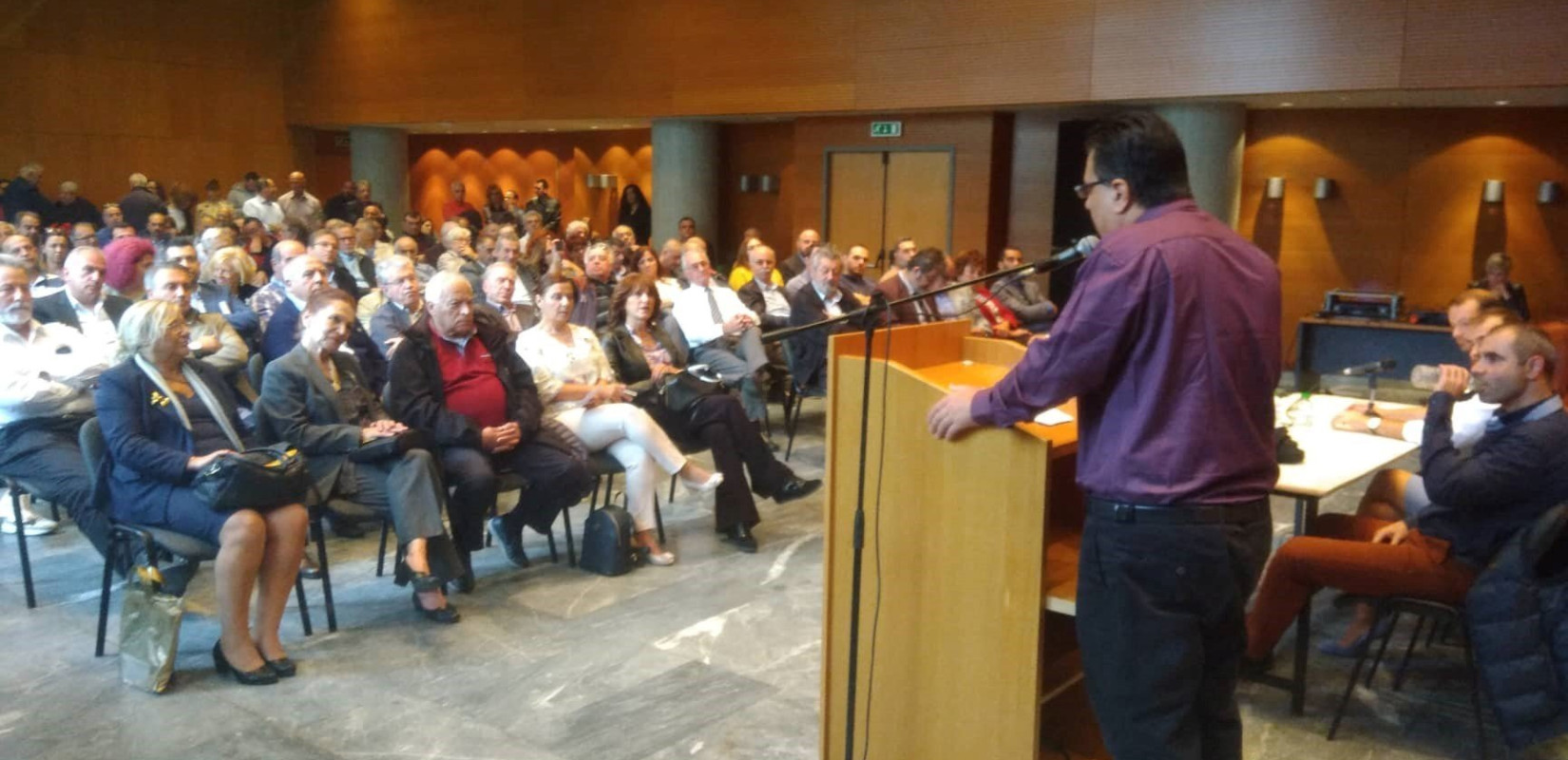 Η πρώτη συνάντηση για τη στήριξη   του υποψηφίου περιφερειάρχη Χρ. Παπαστεργίου