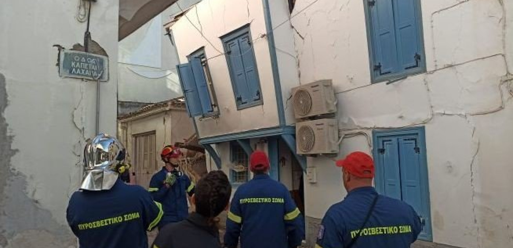 Σεισμός- Σάμος: 70 συνοριοφύλακες από τη Λέσβο μεταφέρονται στο νησί 