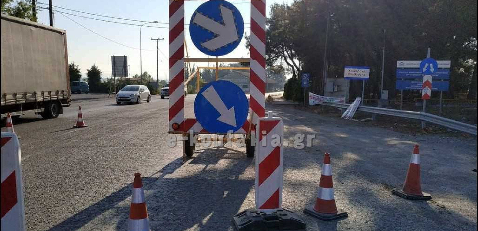 Νέα Μουδανιά: Προσωρινή κυκλοφοριακή ρύθμιση λόγω έργων