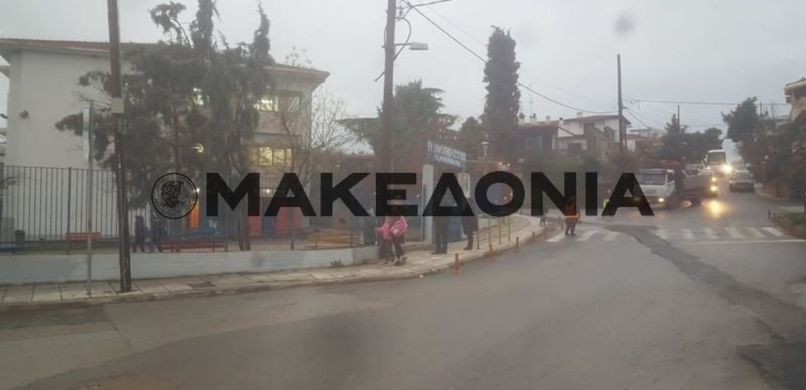 Ο παγετός κρατά κλειστά αύριο τα σχολεία στον Λαγκαδά