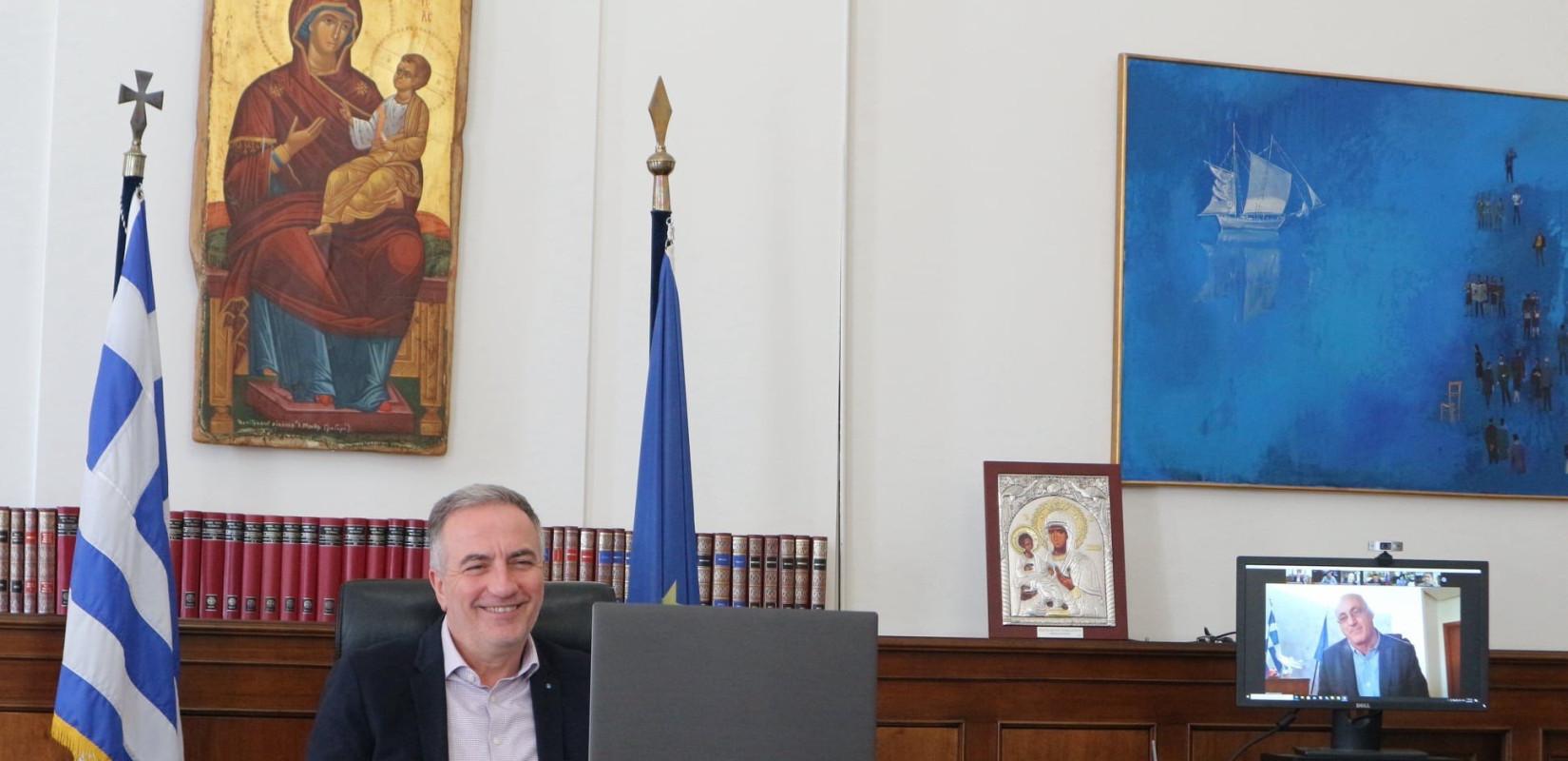 Στ. Καλαφάτης: Σημαντική, η θρησκευτική, αλλά και η εθνική συμβολή του Αγίου Όρους στην εθνική παλιγγενεσία