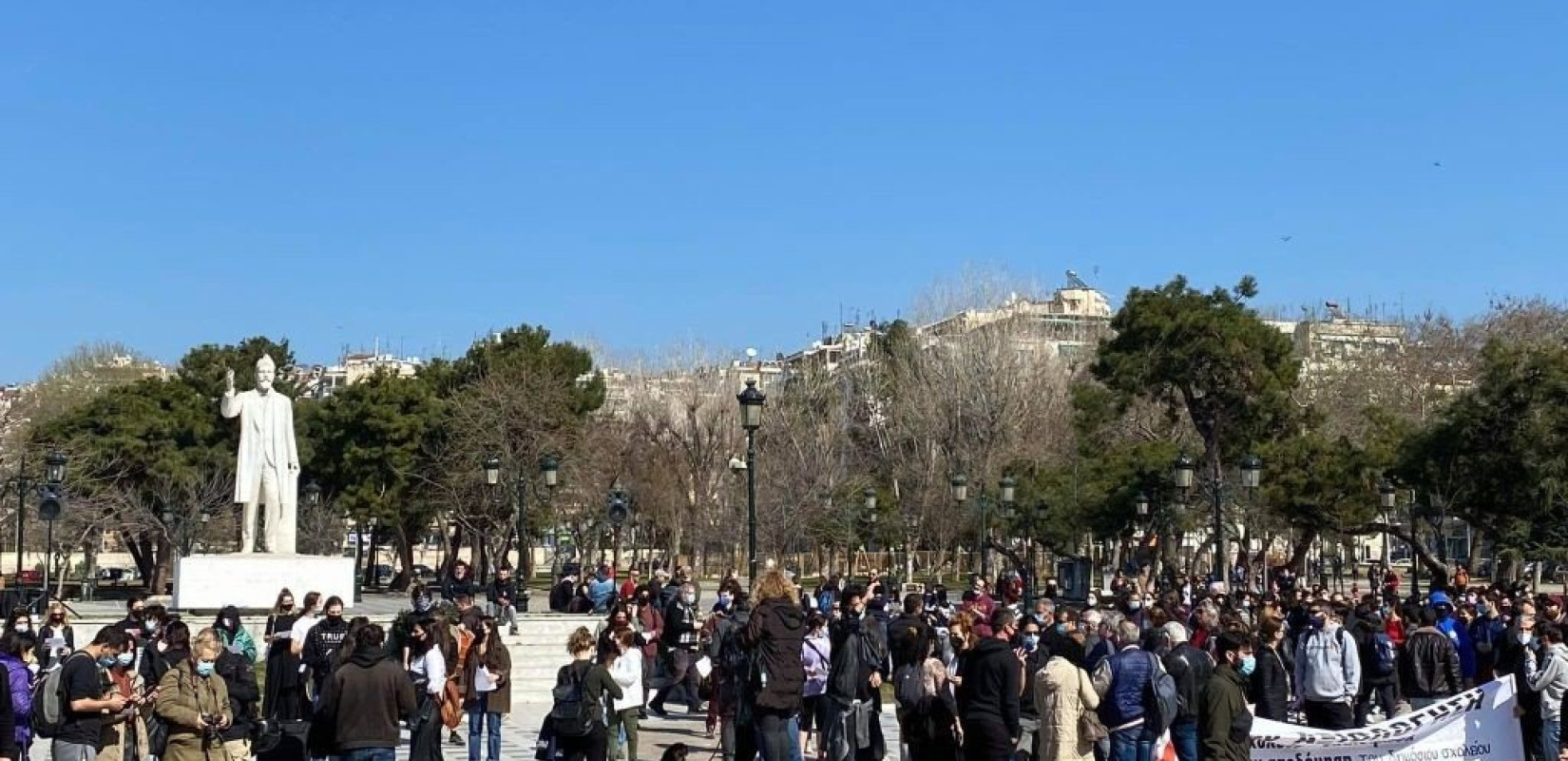 Θεσσαλονίκη: Στους δρόμους οι φοιτητές για τη λειτουργία των σχολών και το νομοσχέδιο Κεραμέως